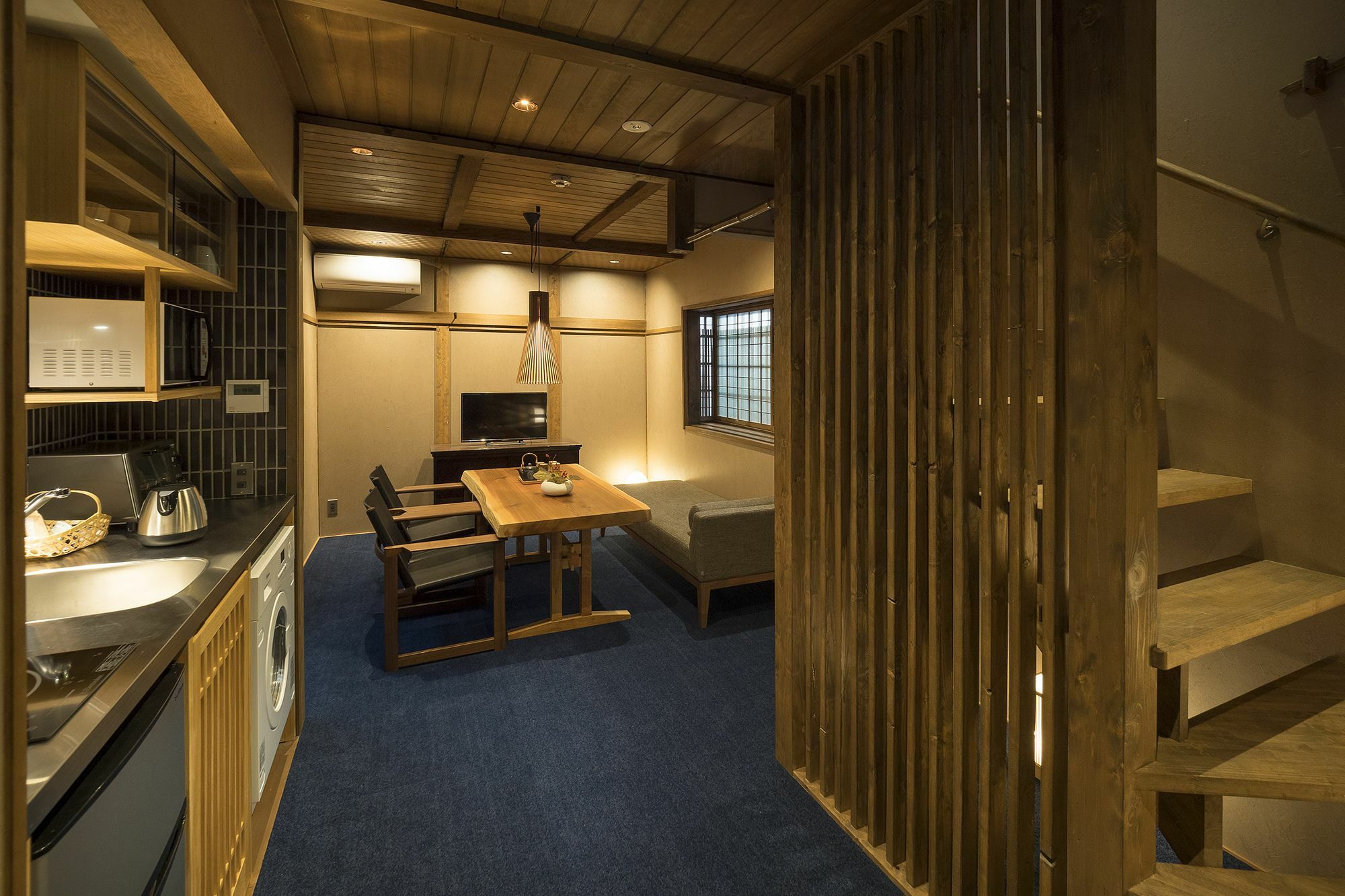 วันหยุดที่บ้าน Bonbori An Machiya House เกียวโต